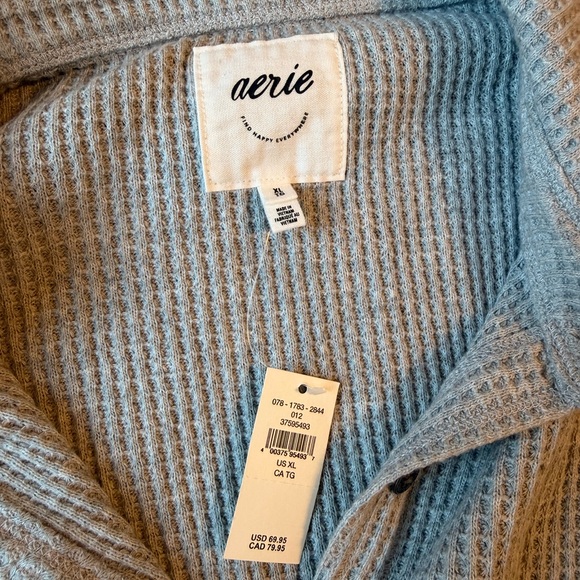 Aerie Light Blue Button Down Shirt - Picture 2 of 4